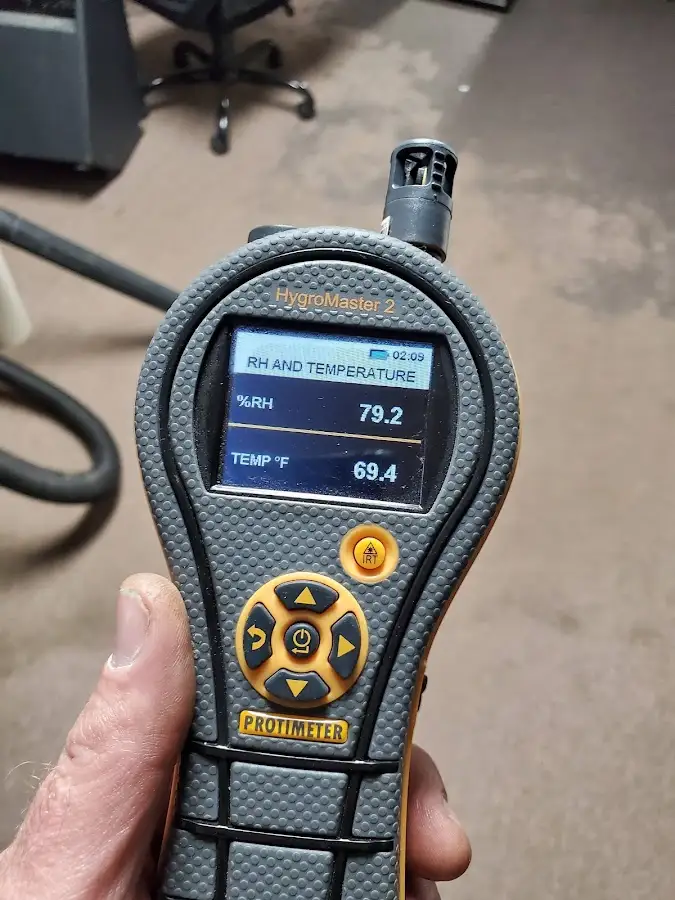 Moisture meter humidity assessment for Mold Remediation & Removal in Cypress Gardens